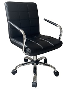 Кресло офисное C8545  BLACK (чёрный) в Вологде