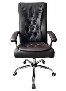 Офисное кресло С 22  коричневый в Вологде
