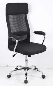 Офисное кресло VASSA BLACK (чёрный) в Вологде