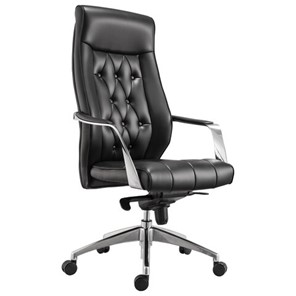 Кресло офисное BRABIX PREMIUM "Sonata EX-754", мультиблок, алюминий, экокожа, черное, 532491 в Вологде