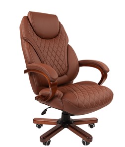 Кресло CHAIRMAN 406, коричневый в Вологде
