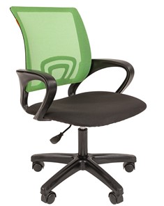 Компьютерное кресло CHAIRMAN 696 black LT, зеленое в Вологде