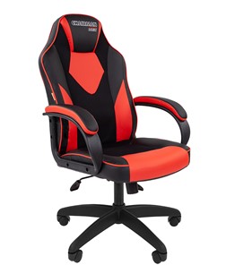 Компьютерное кресло CHAIRMAN GAME 17, цвет черный / красный в Вологде