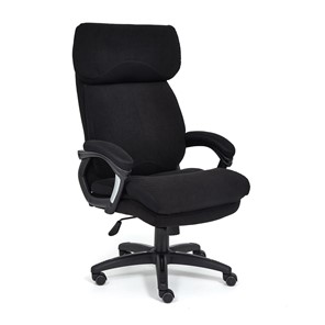 Кресло компьютерное DUKE флок/ткань, черный/черный , 35/TW-11 арт.14040 в Вологде