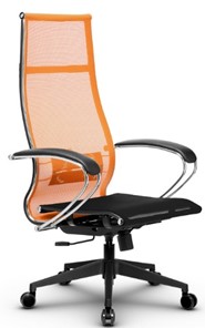 Кресло офисное МЕТТА B 1m 7/K131, Основание 17832 оранжевый/черный в Вологде