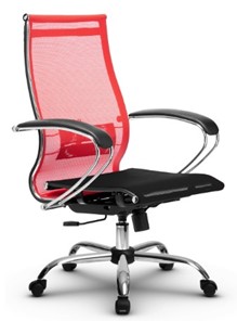 Офисное кресло МЕТТА B 2m 9/K131, Основание 17833 красный/черный в Вологде