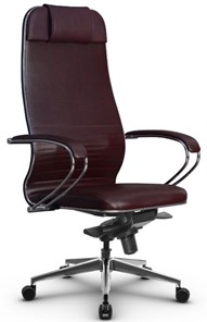 Кресло офисное Metta L 1m 38K2/K мультиблок, нижняя часть 17839 бордовый в Вологде
