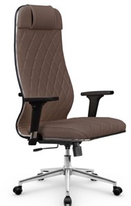 Кресло офисное Мetta L 1m 40M/2D Infinity Easy Clean (MPES) топган, нижняя часть 17852 светло-коричневый в Вологде