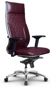 Офисное кресло Metta L 1m 44M/4D мультиблок, нижняя часть 19900 бордовый в Вологде