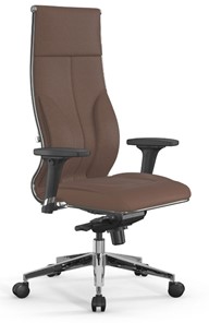 Офисное кресло Мetta L 1m 46/2D Infinity Easy Clean (MPES) мультиблок, нижняя часть 17839 светло-коричневый в Вологде