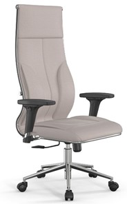 Офисное кресло Мetta L 1m 46/2D Infinity Easy Clean (MPES) топган, нижняя часть 17852 светло-бежевый в Вологде