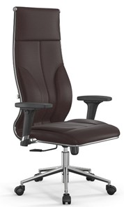 Офисное кресло Metta L 1m 46/2D топган OMS, нижняя часть 17853 темно-коричневый в Вологде