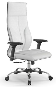 Офисное кресло Мetta L 1m 46/4D Infinity Easy Clean топган, нижняя часть 17833 белый в Вологде