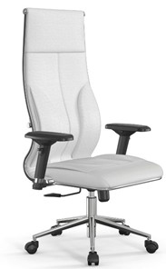 Офисное кресло Мetta L 1m 46/4D Infinity Easy Clean топган, нижняя часть 17852 белый в Вологде