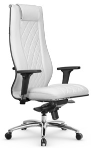 Офисное кресло Метта МЕТТА L 1m 50M/2D Infinity Easy Clean мультиблок, нижняя часть 17838 белый в Вологде