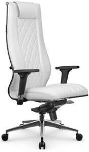 Офисное кресло МЕТТА L 1m 50M/2D Infinity Easy Clean мультиблок, нижняя часть 17839 белый в Вологде