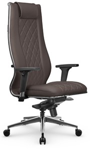 Офисное кресло МЕТТА L 1m 50M/2D Infinity Easy Clean мультиблок, нижняя часть 17839 темно-коричневый в Вологде
