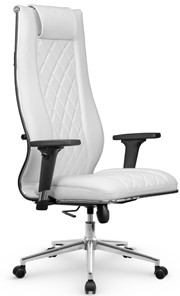 Офисное кресло МЕТТА L 1m 50M/2D Infinity Easy Clean топган OMS, нижняя часть 17853 белый в Вологде