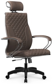 Кресло офисное Metta L 2c 44C/K116 Infinity Easy Clean топган, нижняя часть 17831 светло-коричневый в Вологде