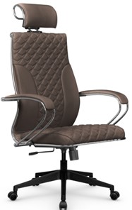 Кресло офисное Metta L 2c 44C/K116 Infinity Easy Clean топган, нижняя часть 17832 светло-коричневый в Вологде
