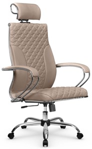 Кресло офисное Metta L 2c 44C/K116 Infinity Easy Clean топган, нижняя часть 17833 темно-бежевый в Вологде