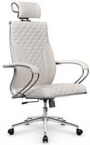 Кресло офисное Metta L 2c 44C/K116 Infinity Easy Clean топган, нижняя часть 17852 белый в Вологде