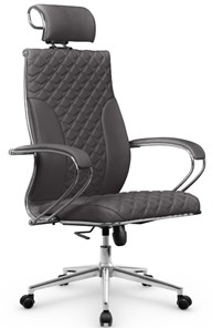 Кресло офисное Metta L 2c 44C/K116 Infinity Easy Clean топган OMS, нижняя часть 17853 серый в Вологде