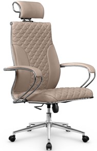 Кресло офисное Metta L 2c 44C/K116 Infinity Easy Clean топган OMS, нижняя часть 17853 темно-бежевый в Вологде