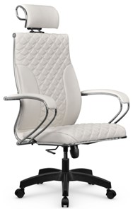 Кресло офисное Metta L 2c 44C/K116 Infinity Easy Clean топган OMS, нижняя часть 17859 белый в Вологде