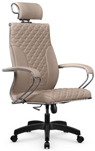 Кресло офисное Metta L 2c 44C/K116 Infinity Easy Clean топган OMS, нижняя часть 17859 темно-бежевый в Вологде