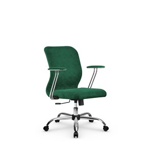 Кресло офисное SU-Mr-4/подл.078/осн.003 зеленый в Вологде