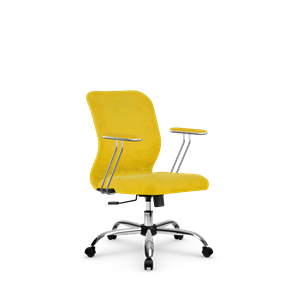 Кресло SU-Mr-4/подл.078/осн.003 желтый в Вологде