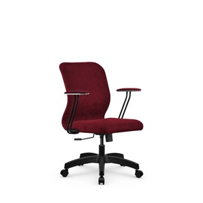 Кресло компьютерное SU-Mr-4/подл.079/осн.001 красный в Вологде