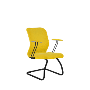 Кресло компьютерное SU-Mr-4/подл.079/осн.008 желтый в Вологде