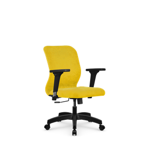 Офисное кресло SU-Mr-4/подл.200/осн.001 желтый в Вологде