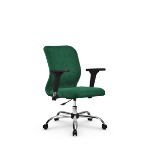 Офисное кресло SU-Mr-4/подл.200/осн.006 зеленый в Вологде