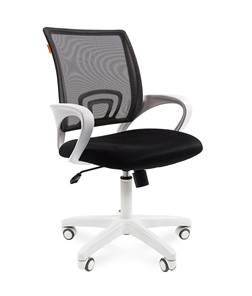 Офисное кресло CHAIRMAN 696 white, черный в Вологде