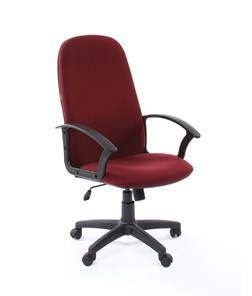 Офисное кресло CHAIRMAN 289, ткань, цвет бордо в Вологде
