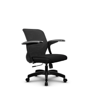 Кресло SU-M-4/подл.160/осн.001, Темно-серый/Черный в Вологде