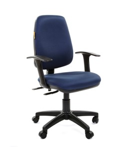 Кресло компьютерное CHAIRMAN 661 Ткань стандарт 15-03 синяя в Вологде