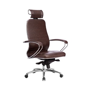 Офисное кресло Метта Samurai KL-2.04, темно-коричневый в Вологде