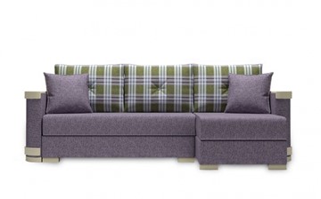 Угловой диван Serena 210 (Uno roze grey + kenturi sage) в Вологде