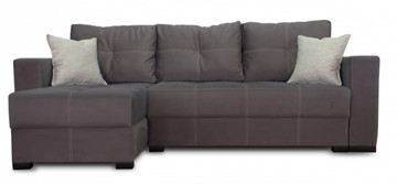 Угловой диван Fashion soft 210 (Uno grey + Brix latte) в Вологде