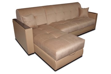 Угловой диван с оттоманкой Аккордеон-1 (сп.м. 800х2050) в Вологде