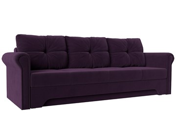 Прямой диван Европа боннель, Фиолетовый (Велюр) в Вологде