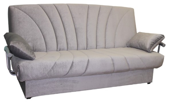 Прямой диван Рио с металлическими подлокотниками в Вологде - изображение