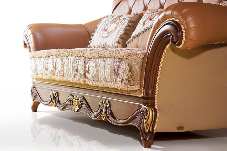 Прямой диван Милан 3-местный, Седафлекс в Вологде - изображение 4
