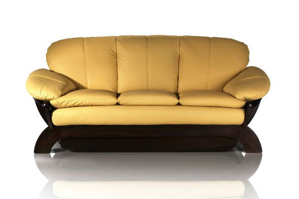 Прямой диван Верона трехместный без механизма в Вологде - изображение