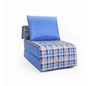 Кресло бескаркасное Харви, синий - квадро в Вологде