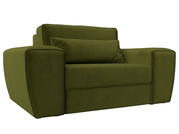 Кресло-кровать Лига-008, Зеленый (Микровельвет) НПБ в Вологде